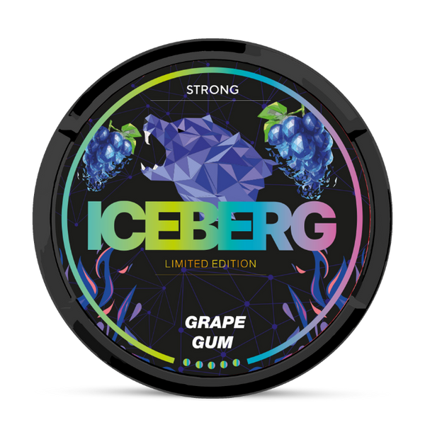ICEBERG Grape Gum Strong