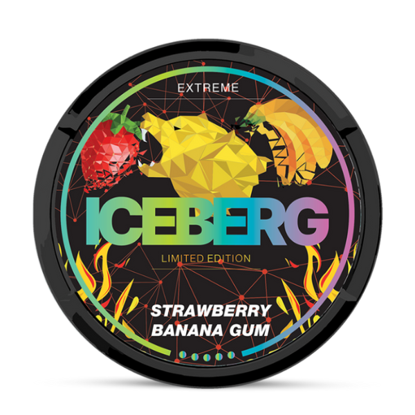 ICEBERG Strawberry Banana Gum Extreme