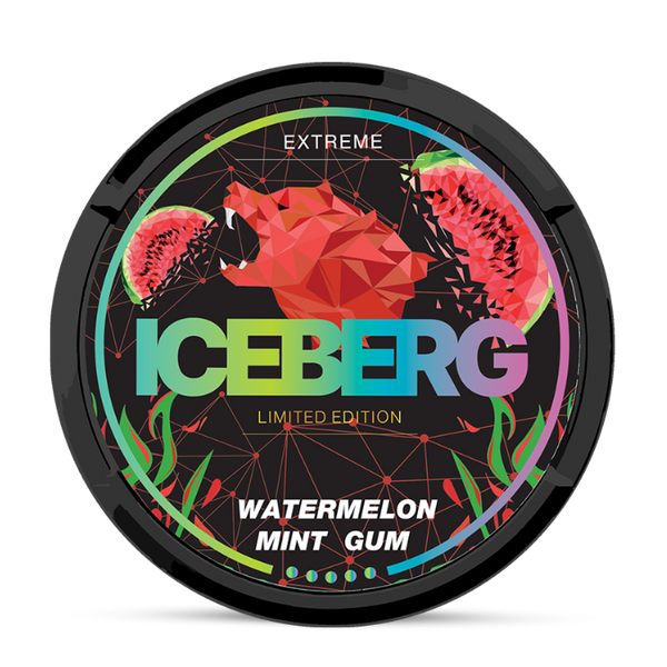 ICEBERG Watermelon Mint Gum Extreme