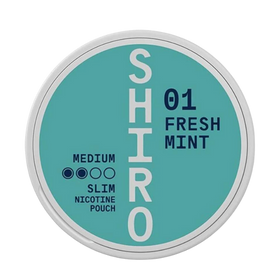 Shiro 01 Fresh Mint MEDIUM SLIM