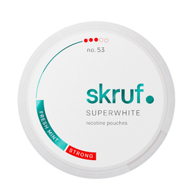 Skruf Superwhite No.53 Fresh Mint Strong