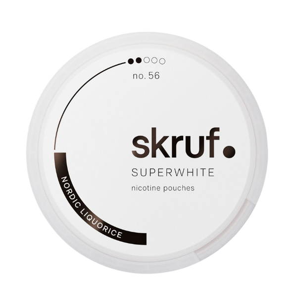 Skruf Superwhite No.56 Nordic Liquorice