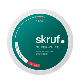 Skruf Superwhite No.60 Frozen Mint Xtra Strong