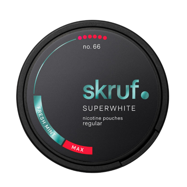 Skruf Superwhite No.66 Fresh Mint Max