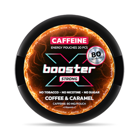 X-Booster Coffee & Caramel 80MG