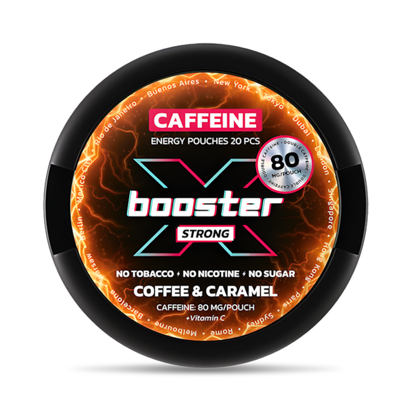 X-Booster Coffee & Caramel 80MG