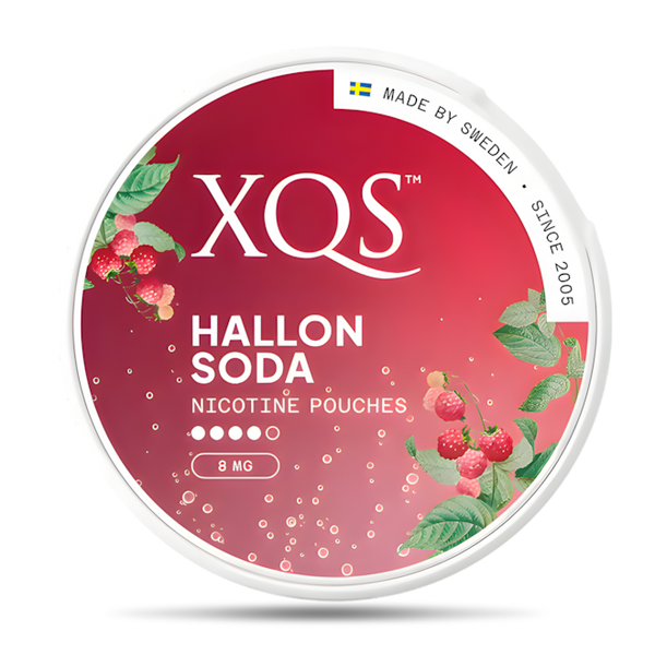 XQS Hallonsoda Strong